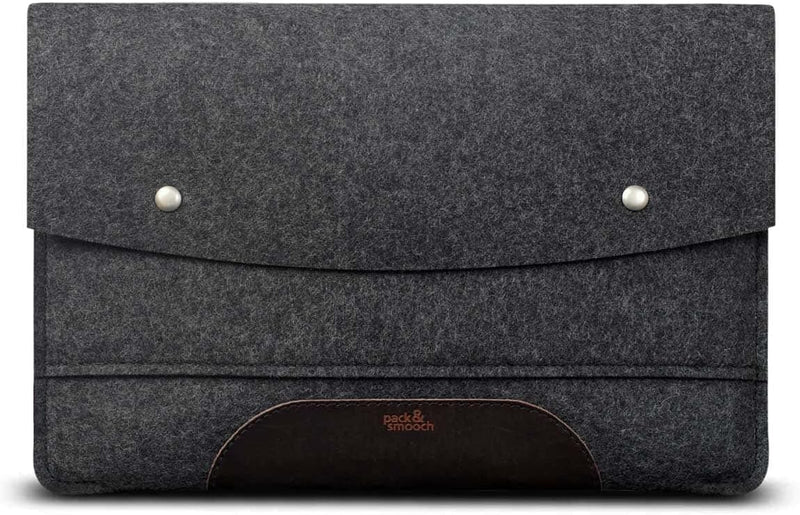 Pack & Smooch Für iPad/iPad Pro 11" / Air 10.9" + Magic Keyboard Hülle Sleeve Case 100% Wollfilz Pfl