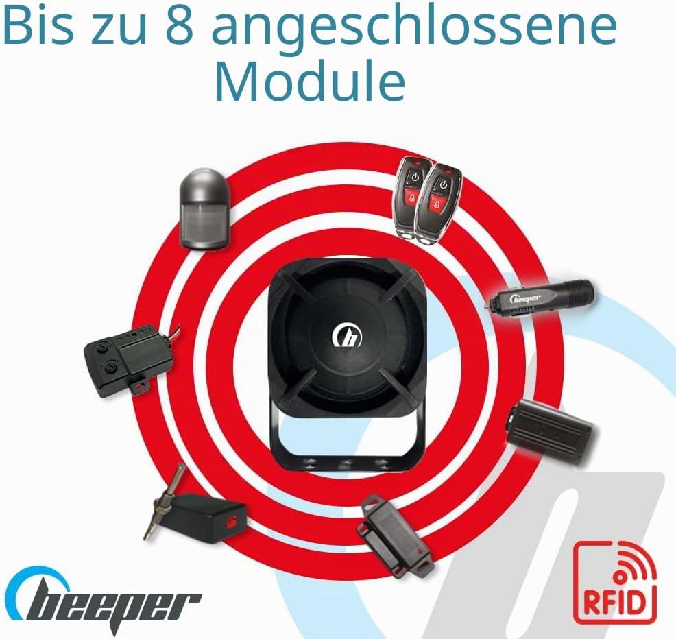 Universal Alarm für Nutzfahrzeuge XR5VUL BEEPER, XR5VUL