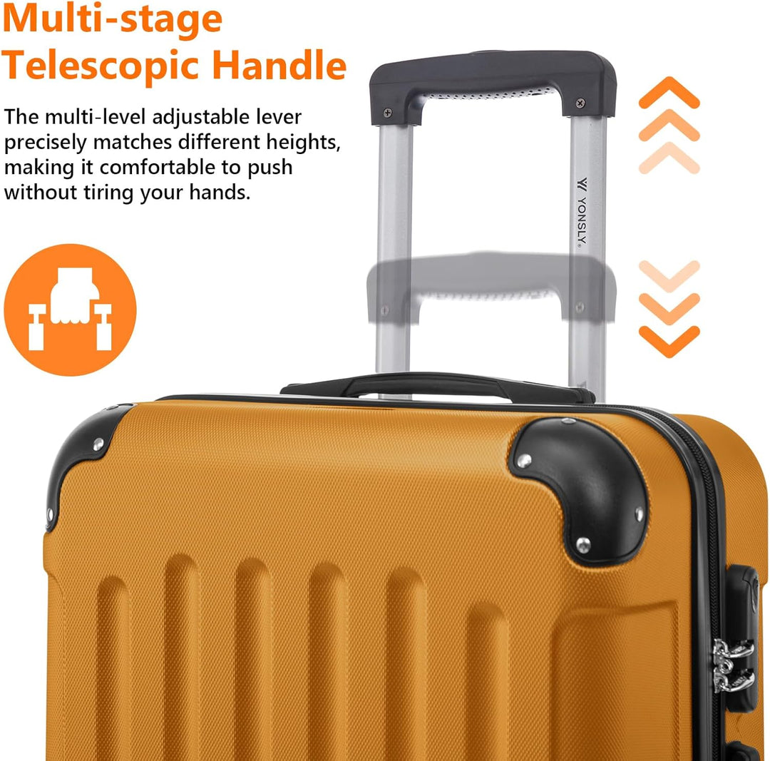 Gepäck Suitcase Reisekoffer, Kabinenkoffer, Trolley Rollkoffer Handgepäck, Hartschalenreisekoffer mi