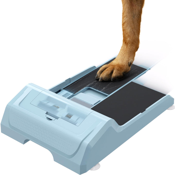 Hundekrallenfeile-Spielzeug mit 2 Hundeleckerli-Puzzles, Hundekratzpad für Krallen, Slow Feeder und