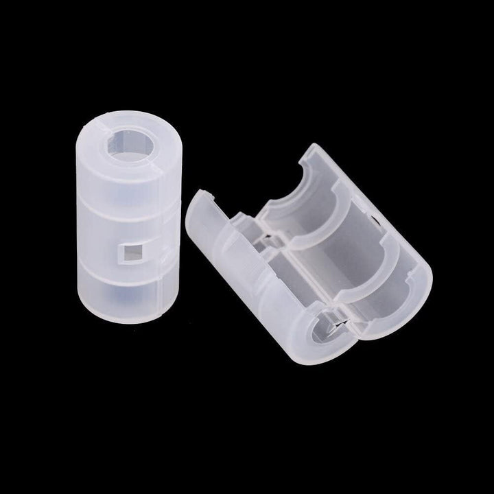 10 Pcs Aa Batterie Zur Grösse C -Batterie Kistenkisten -Box -Adapter -konverterhalter -switcher -kon