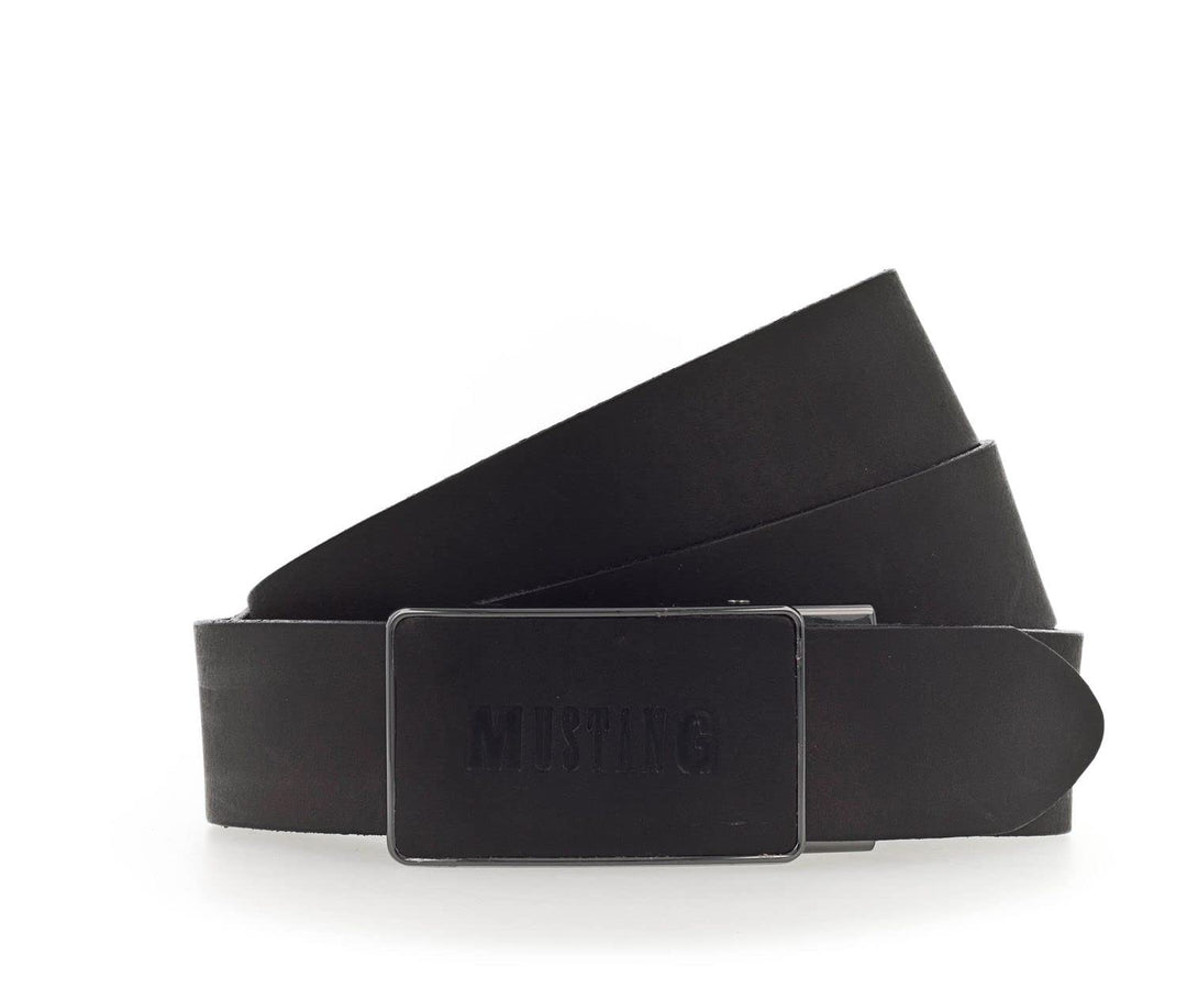 MUSTANG Male Belt W85 Dark Brown