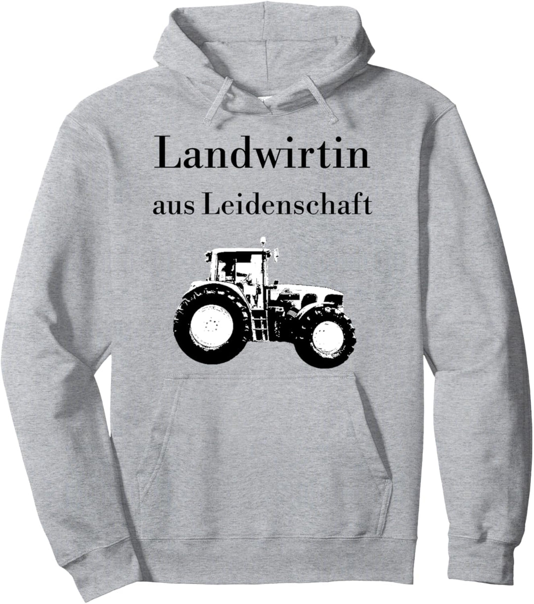 Landwirtin Landwirtschaft Trecker Traktor Bäuerin Geschenk Pullover Hoodie