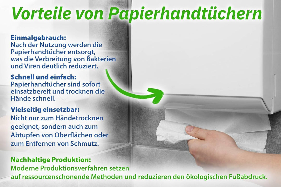 Semy Top ST-77060 Papierhandtuch, ZZ-Falz, 2-lagig, Recycling, 24 cm x 22 cm (4000-er Pack)