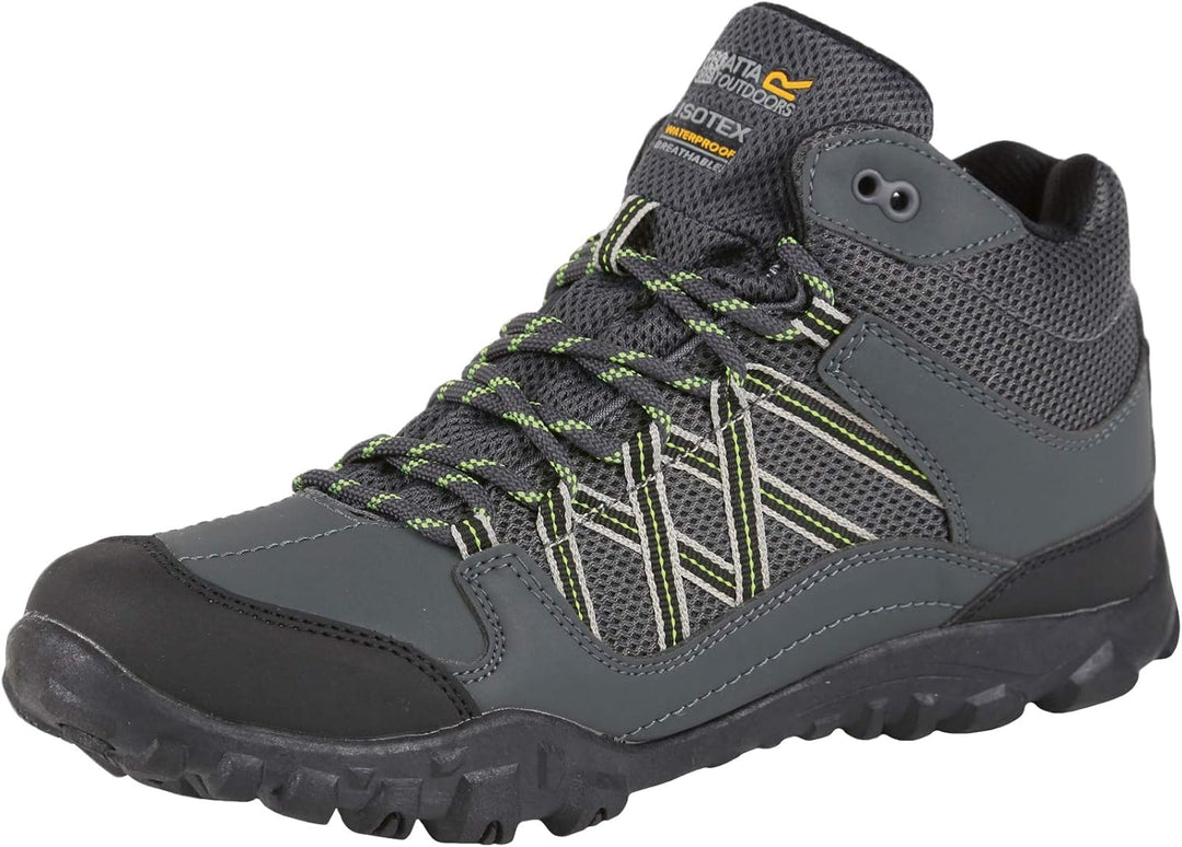 Regatta Herren Edgepoint Waterproof Hiking Boot Trekking-& Wanderhalbschuhe 39 EU Braun Briar Lime P