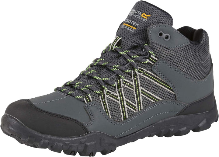 Regatta Herren Edgepoint Waterproof Hiking Boot Trekking-& Wanderhalbschuhe 39 EU Braun Briar Lime P