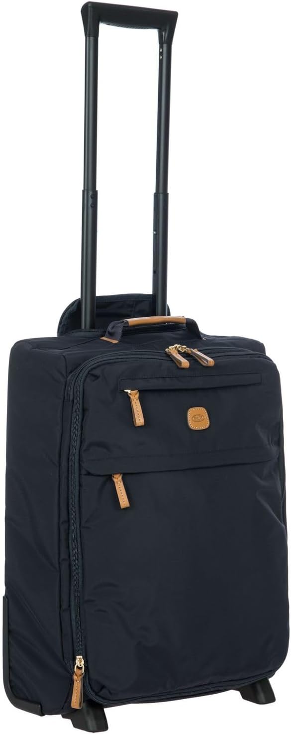 Bric's Erweiterbarer Cabin Trolley, X-Collection, Handgepäckkoffer mit 2 Doppelrädern, Strapazierfäh