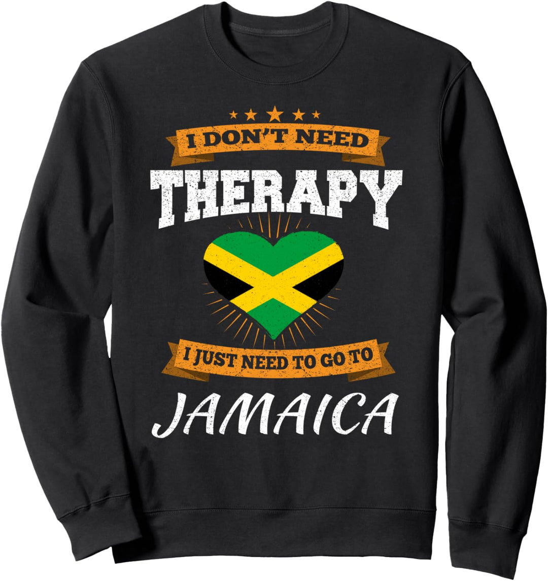 Jamaikanische Flagge I Jamaika-Flagge I Urlaub Jamaika Sweatshirt