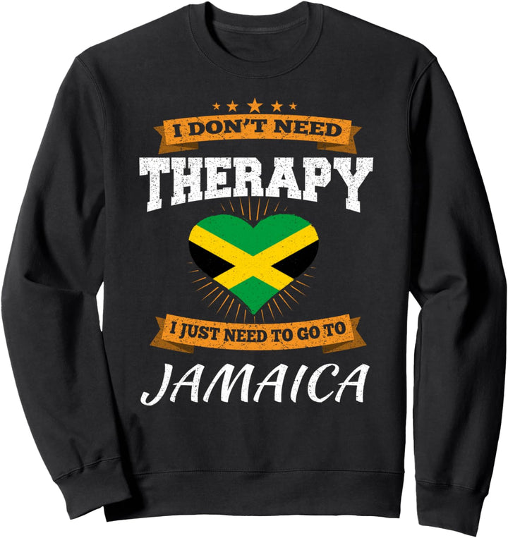 Jamaikanische Flagge I Jamaika-Flagge I Urlaub Jamaika Sweatshirt