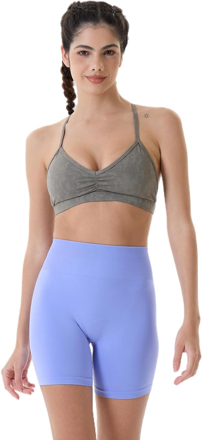 AUROLA Intensify Workout Shorts for Women Seamless Scrunch Short Gym Yoga Running Sport Active Exerc