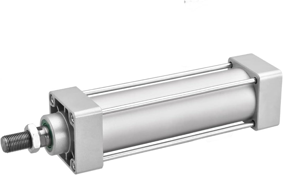 Heschen Pneumatischer Standard-Luftdruckzylinder, SC 50-150, PT1/4 Anschluss, 50mm Bohrung, 150mm Hu