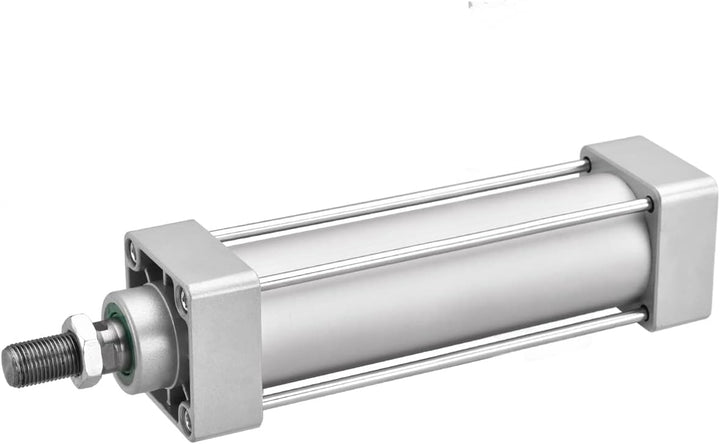 Heschen Pneumatischer Standard-Luftdruckzylinder, SC 50-150, PT1/4 Anschluss, 50mm Bohrung, 150mm Hu