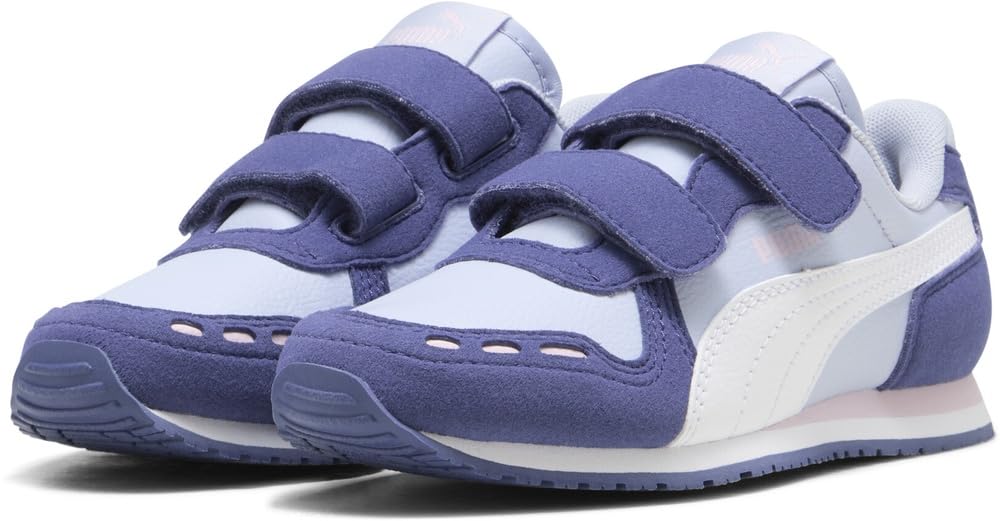 PUMA Unisex Kinder Cabana Racer Sl 20 V Ps Sneaker 28 EU Cool Weather Puma White Blue Crystal Rose M