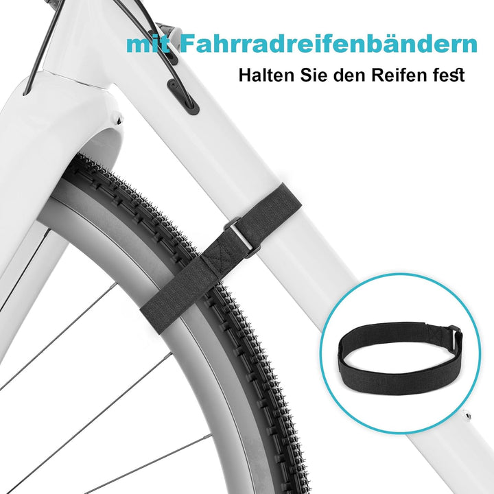 Vousile Bike Fahrradhalter Fahrrad Wandhalterung, Klappbar Einstellbar Wandhaken Garage Haken, Stora