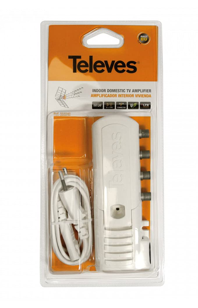 Televes 552240 – Heimverstärker 2s++tv f, 47 bis 790 MHz, 20 dB