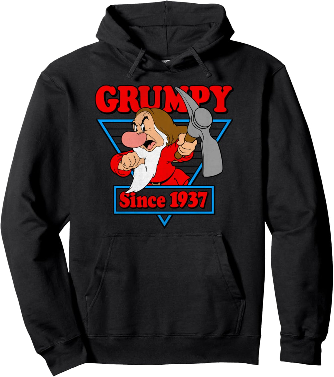 Disney Snow White Grumpy Since 1937 Triangle Pullover Hoodie