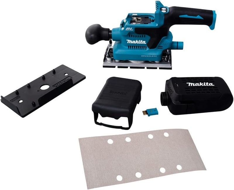 Makita Vibrationsschleifer 18V Ø93x185 mm Bluetooth AWS Batterie-DBO381ZU