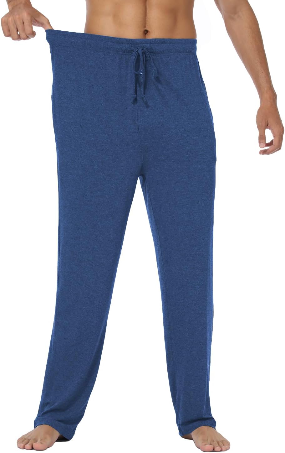 Herren Schlafanzughose Kurz Pyjamahose 2er Pack Schlafshorts Freizeithose Sommer Nachtwäsche Schlafh
