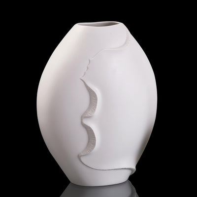 Kaiser Porzellan Vase, Weiss