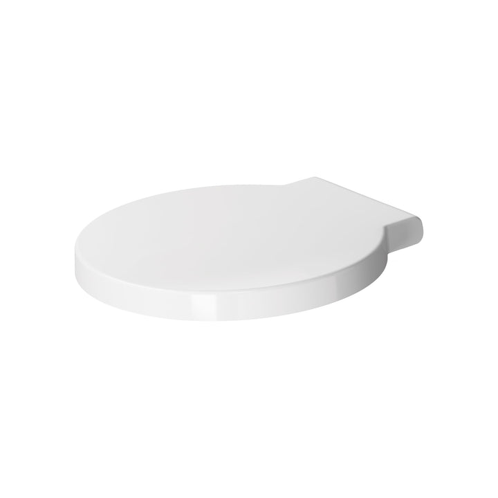 Duravit WC-Sitz Starck 1, Toilettendeckel mit Absenkautomatik, Klodeckel aus Urea-Duroplast, mit Ede