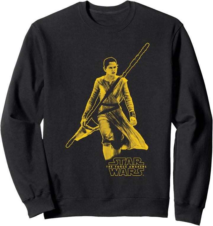 Star Wars Rey Episode 7 Tonal Color Pop Sweatshirt