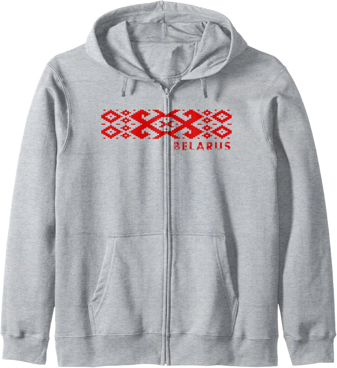 Belarus National Ornament Muster Alte Flagge Pagonya Kapuzenjacke