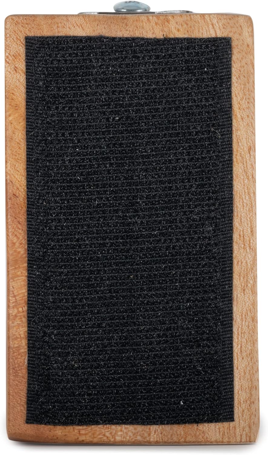XDrum CW-S Cajon Woodblock Set - Montierbarer Holzblock - Klettstreifen auf der Rückseite - Kann mit