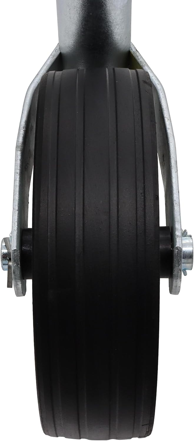 trailer parts4u Stützrad 150kg Ø 48mm mit Stützlastanzeige Stützlastwaage Bugrad 220x65 Deichselrad