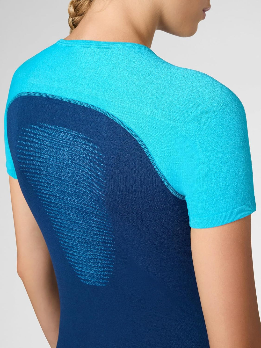UYN Damen Running Tempo Run Ow Short_sl T-Shirt XS Hellblau, XS Hellblau