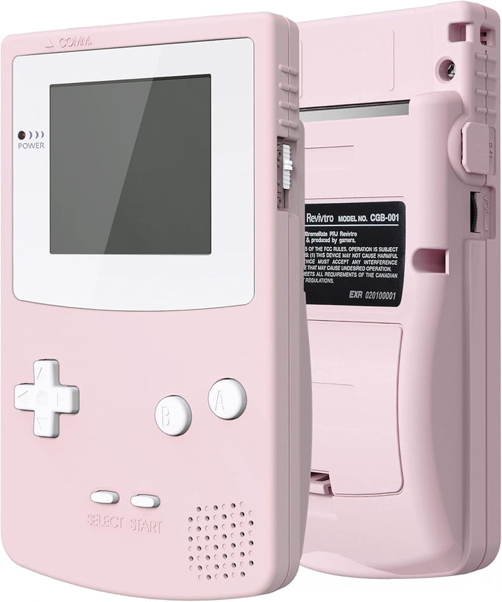 eXtremeRate IPS Ready Upgraded Case&Button für Gameboy Color, DIY-Ersatz Full Hülle Gehäuse Set für