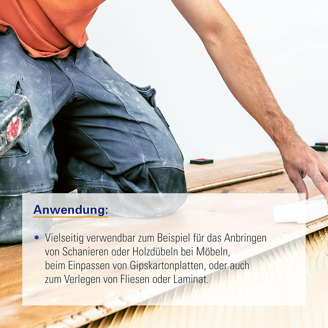 Karl Dahm Gummihammer Weiss 70mm 600g I Leichter Hammer für bruchempfindliche Materialien I Schmutzu