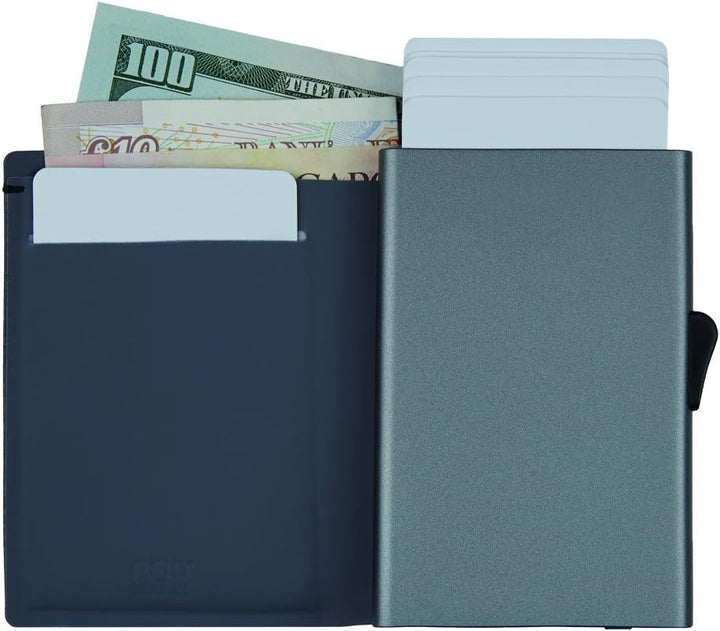 Pacsafe Rfidsafe Tec Slider Geldbörse für Herren, Navy (Blau) - 10645606, Navy