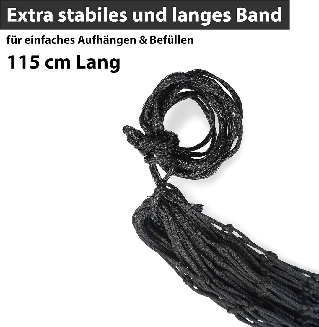 Extra grosses Heunetz für Pferde – 5cmx5cm Maschen - artgerechte Fütterung verbesserte Verdauung Heu