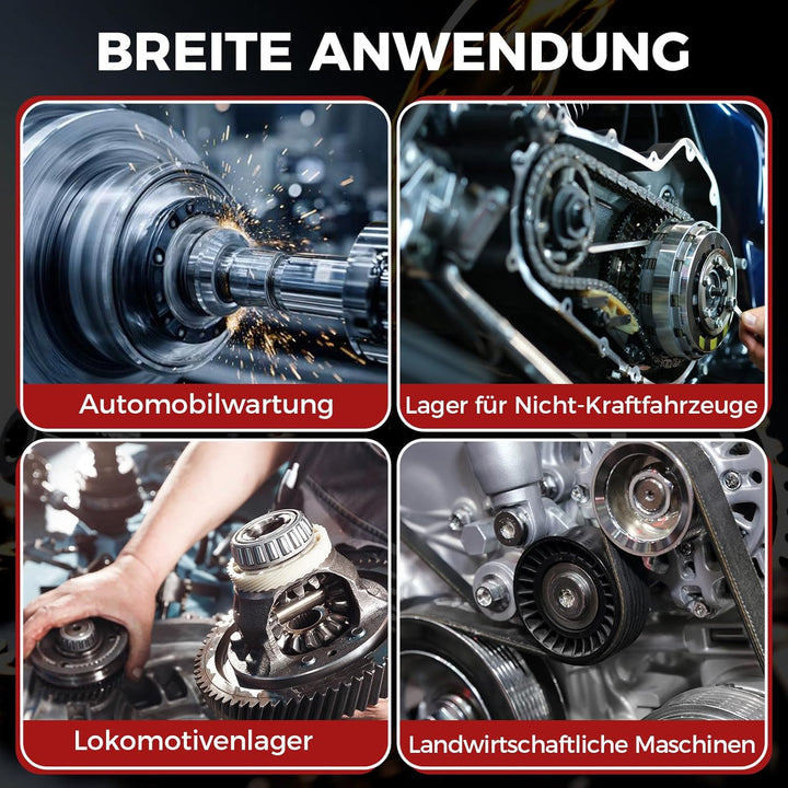 36-in-1 Lagerabzieher-Set, Innenlager Abzieher, Innenlochabzieher, Kugellager Abzieher mit 3-Backen-