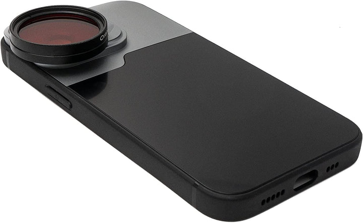 SYSTEM-S Farbfilter Set 37 mm 6 Stück Farbe Filter für Fotografie für iPhone 14 Pro