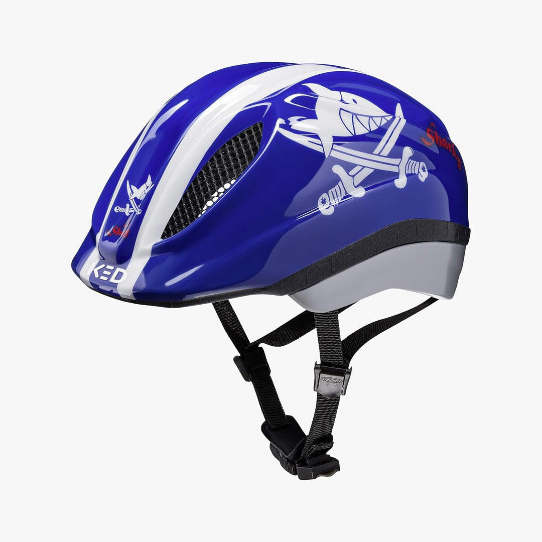 KED Kinderhelm Meggy II Originals XS (44-49cm) Sharky Blue, XS (44-49cm) Sharky Blue