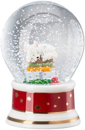 Hutschenreuther Weihnachten Sammelserie Weihnachtslieder 2025 "Alle Jahre Wieder Schneekugel Höhe 12