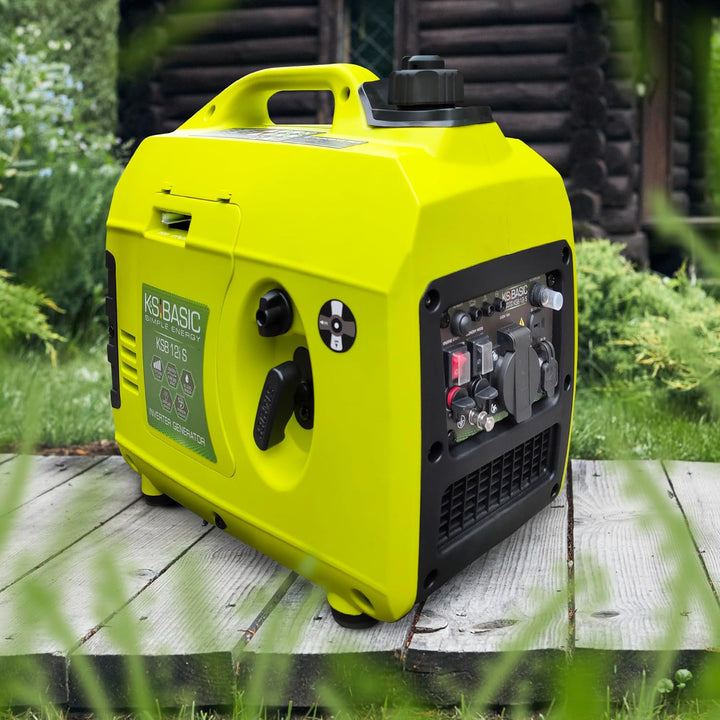 K&S Basic Inverter-Generator KSB 12i S stromerzeuger kW 1.2,Inverter-Generator zum Angeln, zum Campi