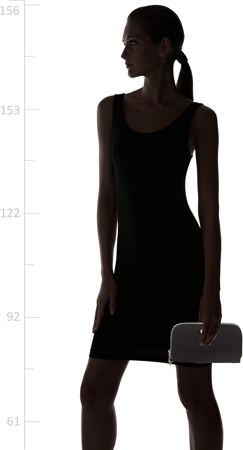 Travelon RFID-blockierende Geldbörse mit doppeltem Reissverschluss, schwarz, Einheitsgrösse, RFID-bl