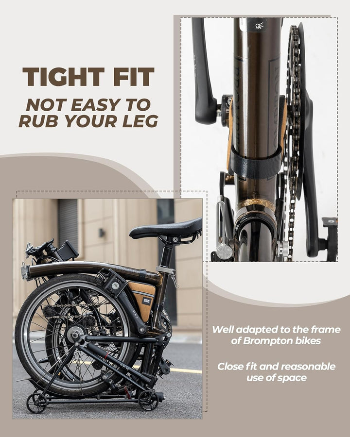 ROCKBROS Rahmentasche für Brompton Faltrad Rahmentasche Fahrrad Dreieckstasche Aufbewahrungstasche f