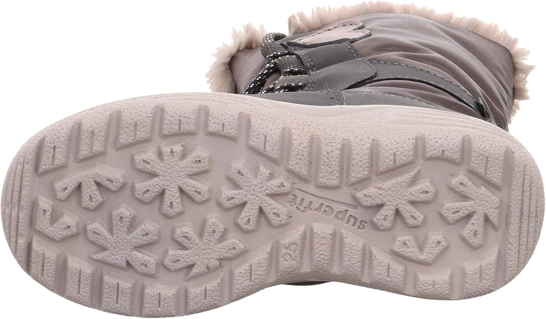 Superfit Mädchen Crystal Warm Gefütterte Gore-tex Schneestiefel 25 EU Grau 2000, 25 EU Grau 2000