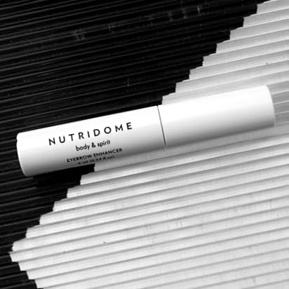 Nutridome Augenbrauenserum Stärkendes 4 ml - Vegan augenbrauen serum, Verdichtet die Haare, Fördert