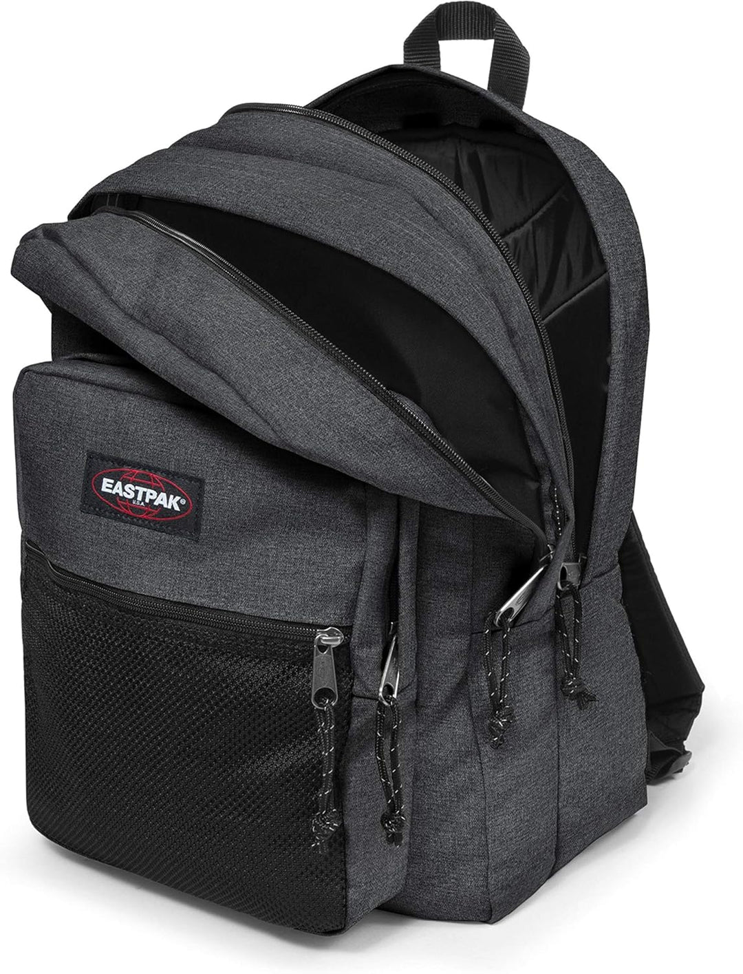 Eastpak Pinnacle Rucksack, 38 L - Black Denim (Grau), Black Denim