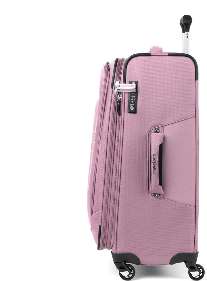 Travelpro Maxlite 5 Softside erweiterbares aufgegebenes Gepäck mit 4 Spinnerrädern, Leichter Koffer,