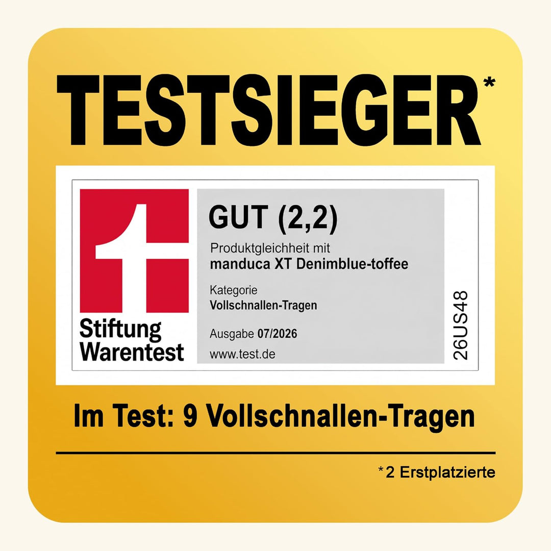 manduca XT Babytrage - Verstellbarer Sitz, der mitwächst - Vom Neugeborenen bis zum Kleinkind - Baby