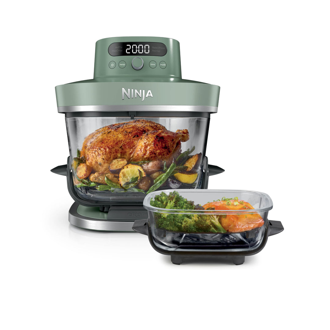 Ninja CRISPi PRO XL Glas-Heissluftfritteuse (Air-Fryer), 5 voreingestellte Zubereitungsfunktionen, C