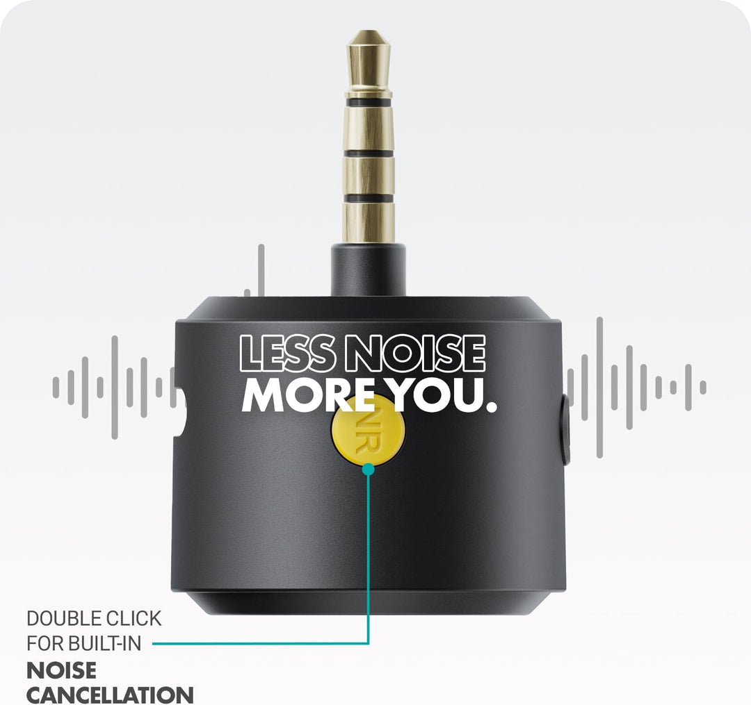 Movo WM-VXR10 Kabelloser Shotgun-Mikrofonadapter für iPhone/Lightning-Geräte, kompatibel mit VXR10,