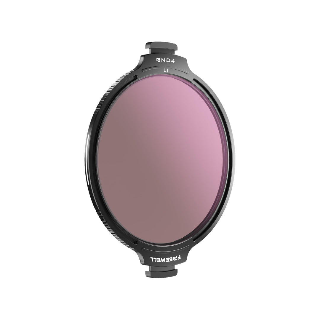 Freewell ND4-Filter nur kompatibel mit The Real Locking L1 VND/CPL - 2 Stops ND-Lichtsteuerung, ND4