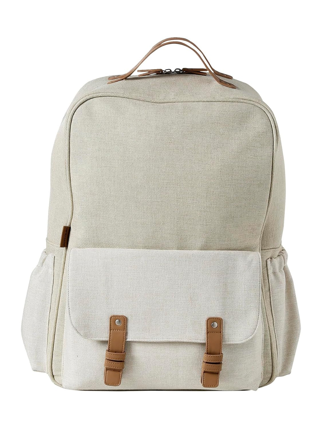 VERTBAUDET Bergen Wickelrucksack, naturfarben Gebrochenes Weiss, Gebrochenes Weiss