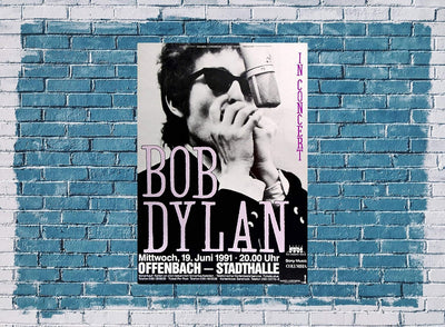 Bob Dylan and His Band - Under Red Sky, Offenbach & Frankfurt 1991 » Konzertplakat/Premium Poster |